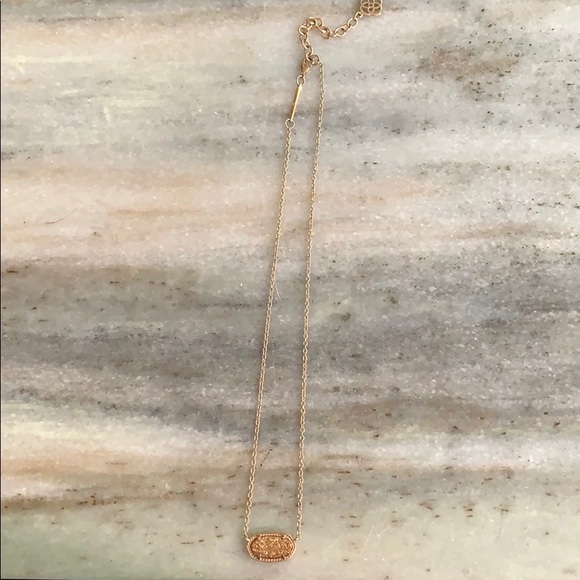 Rose gold Kendra Scott necklace - Picture 2 of 5